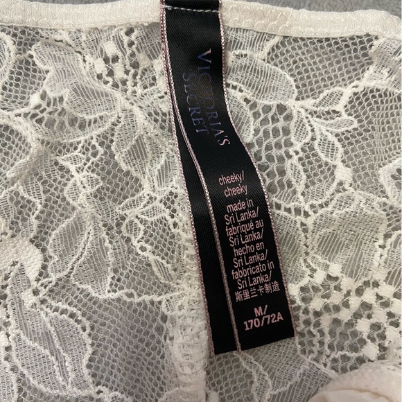 New! Victoria’s Secret Very Sexy Shine Strap Lace Cheeky Panty 10381 - Picture 7 of 10